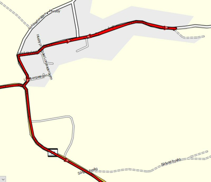 GPS-karta